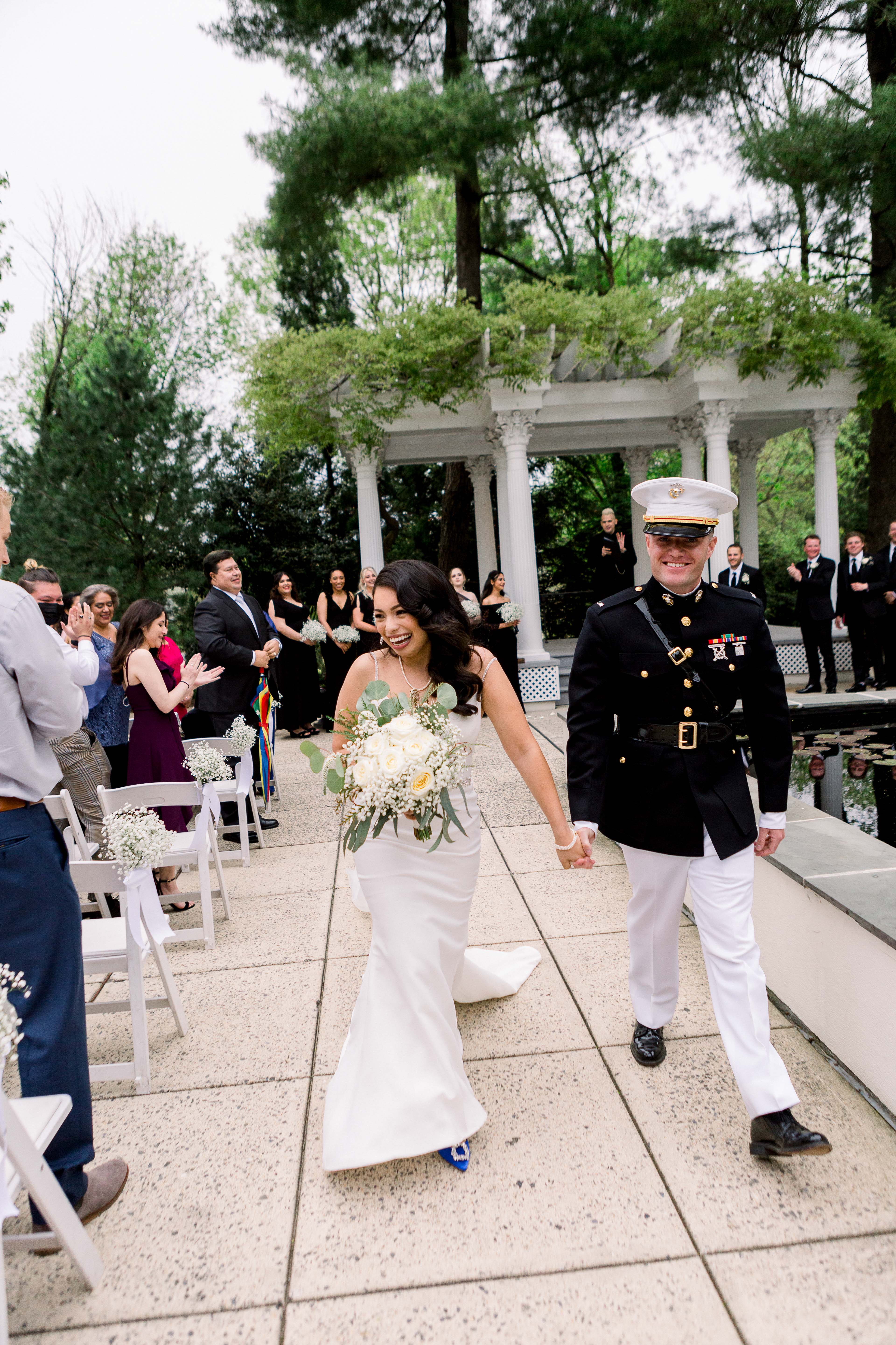 Indoor wedding venue at Ceresville Mansion in Frederick, Maryland