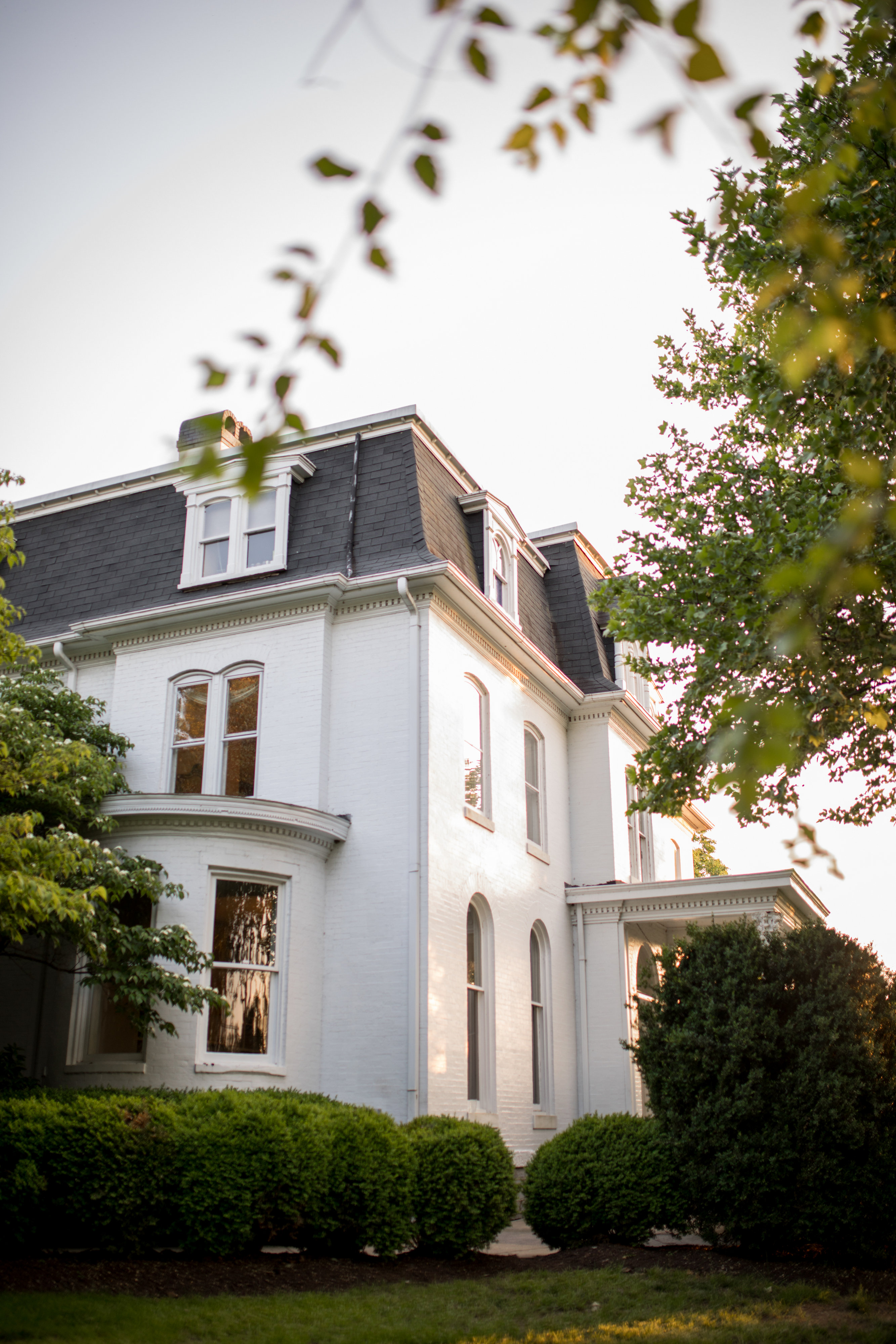 Indoor wedding venue at Ceresville Mansion in Frederick, Maryland