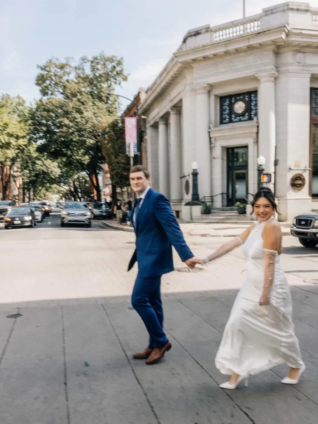 Indoor wedding venue at Citizens Ballroom in Frederick, Maryland