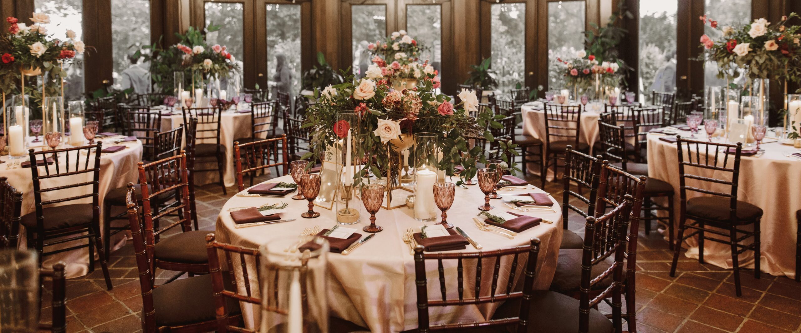 Indoor wedding venue at Gramercy Mansion in Stevenson, Maryland