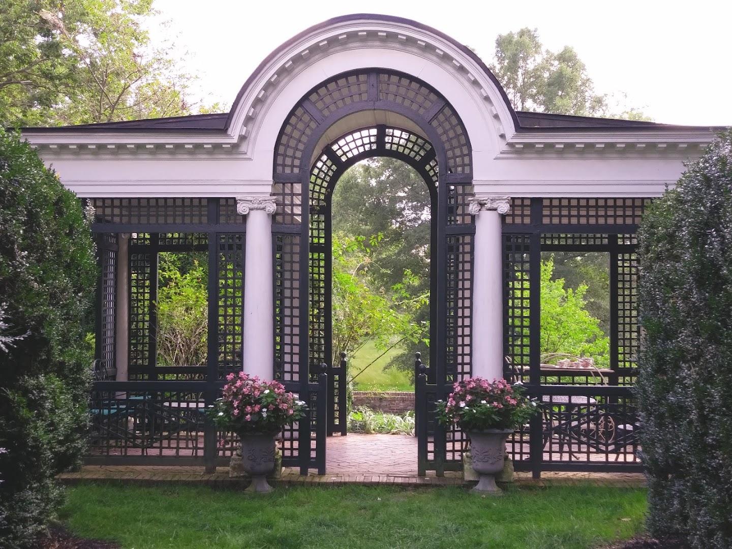 Indoor wedding venue at Oatlands Historic House & Gardens in Leesburg, Virginia