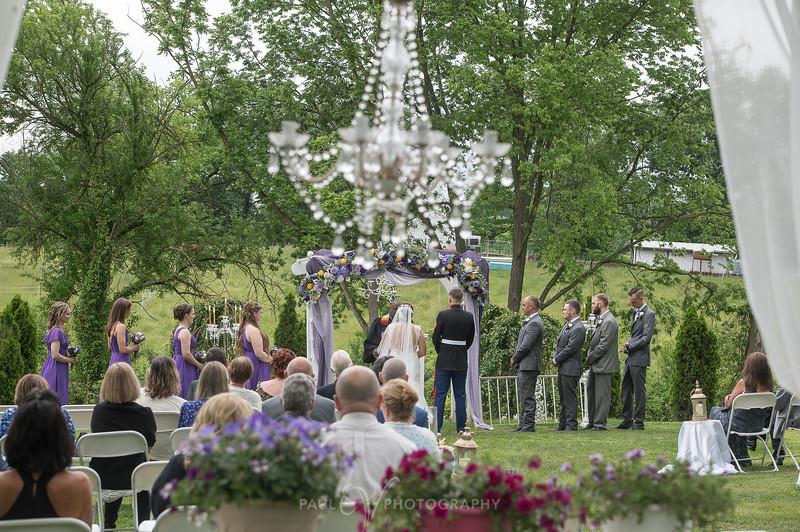 Indoor wedding venue at Prosperity Mansion and Farm in Keymar, Maryland