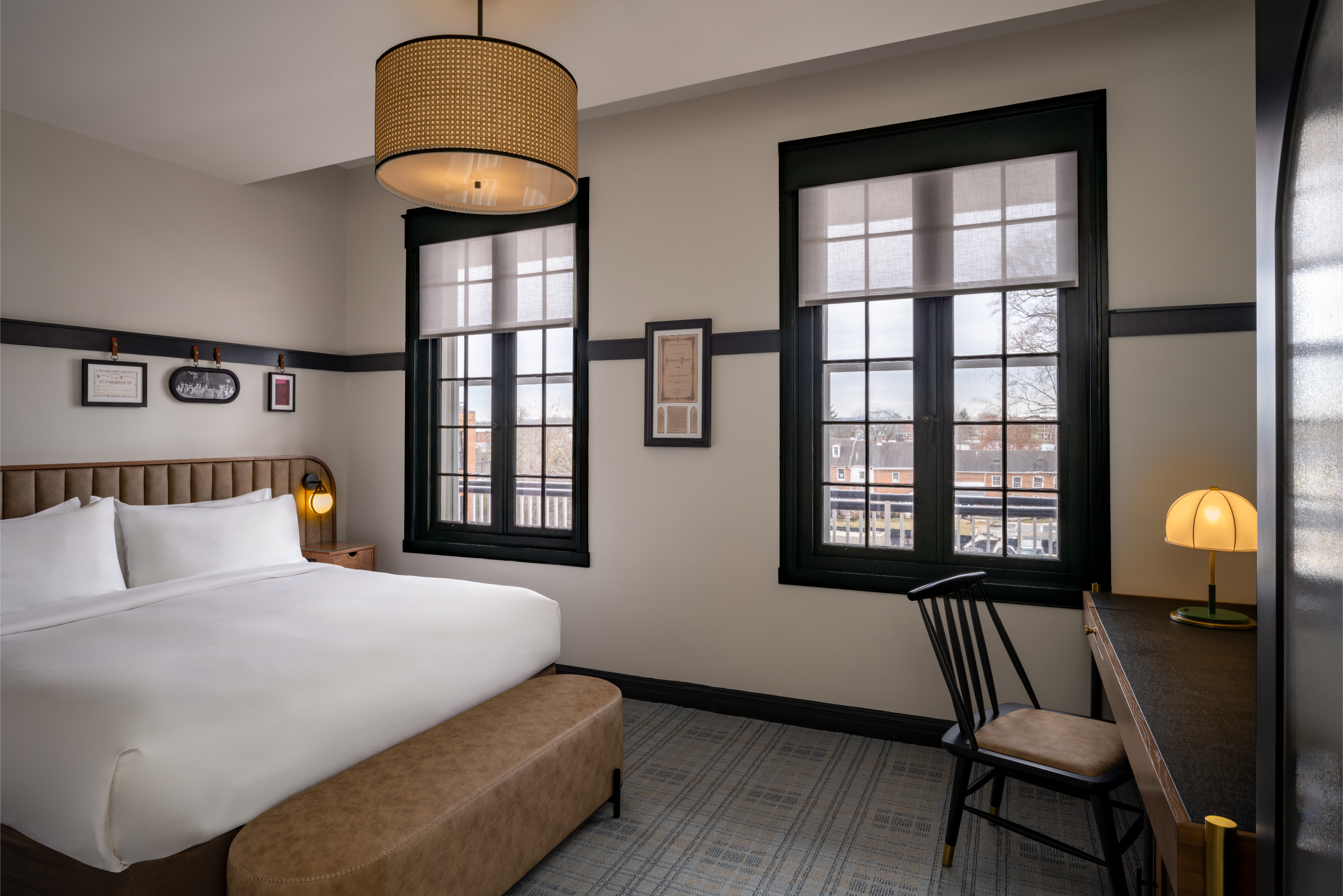 Indoor wedding venue at Visitation Hotel in Frederick, Maryland