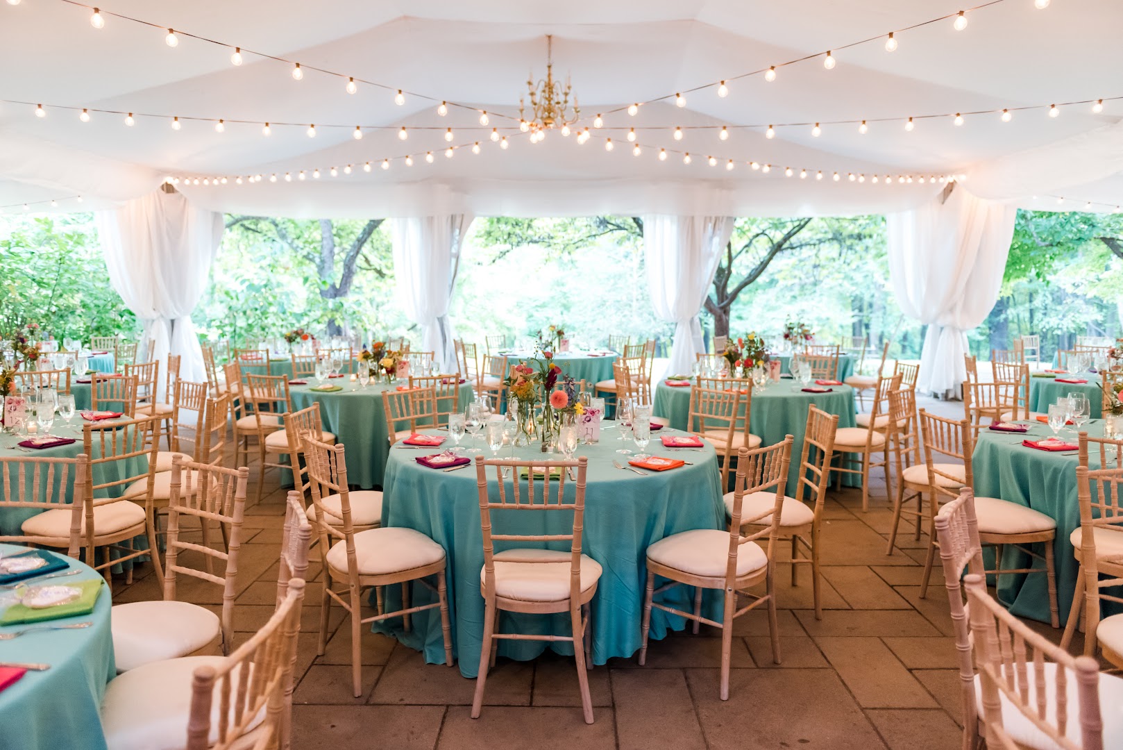 Indoor wedding venue at Woodend Sanctuary & Mansion in Chevy Chase, Maryland